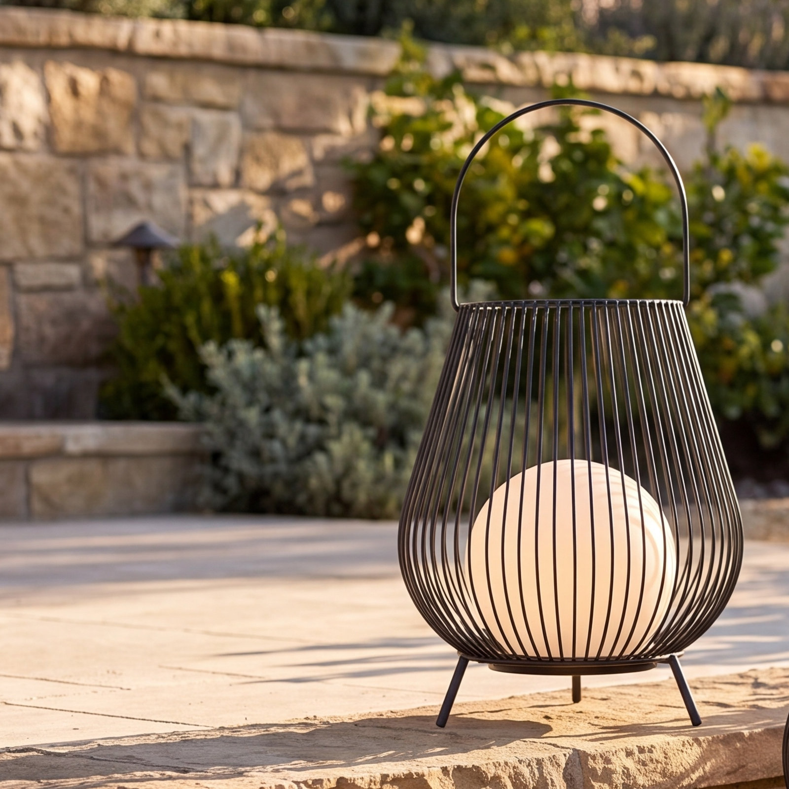 Nyiah Metal Wire Solar Lantern