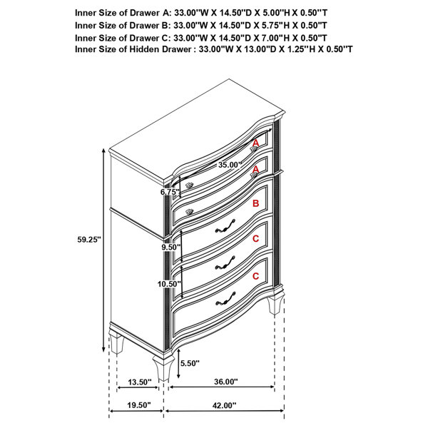 Dimensions du produit
