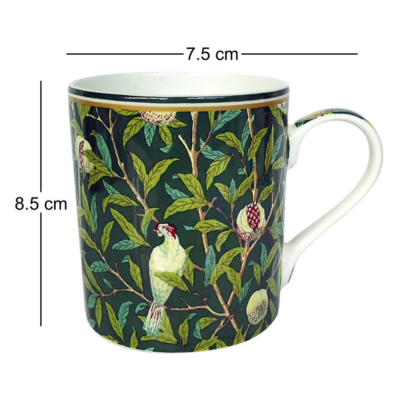 Krumm Bone China Coffee Mug