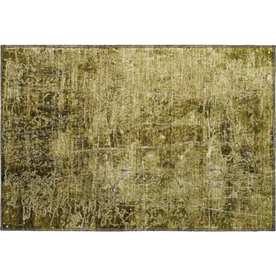 Premium Machine Washable Cerrito AMF559 Brown Rug