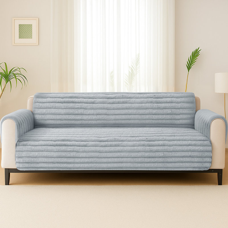 Outdoor Patio Sofa Cover, Silver