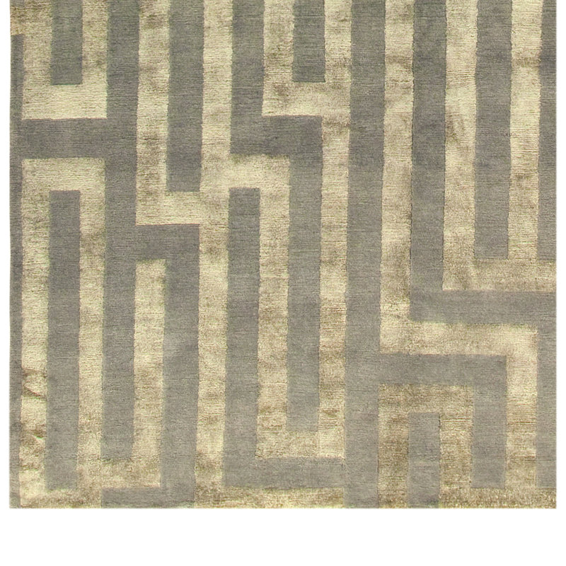Geometric Area Rug, Rectangle 3' x 5'