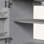 Meuble-lavabo 30 po sans lavabo, base seulement, armoire de salle de bain multifonctionnelle avec portes et tiroir, cadre solide et panneau de fibres à densité moyenne, gris