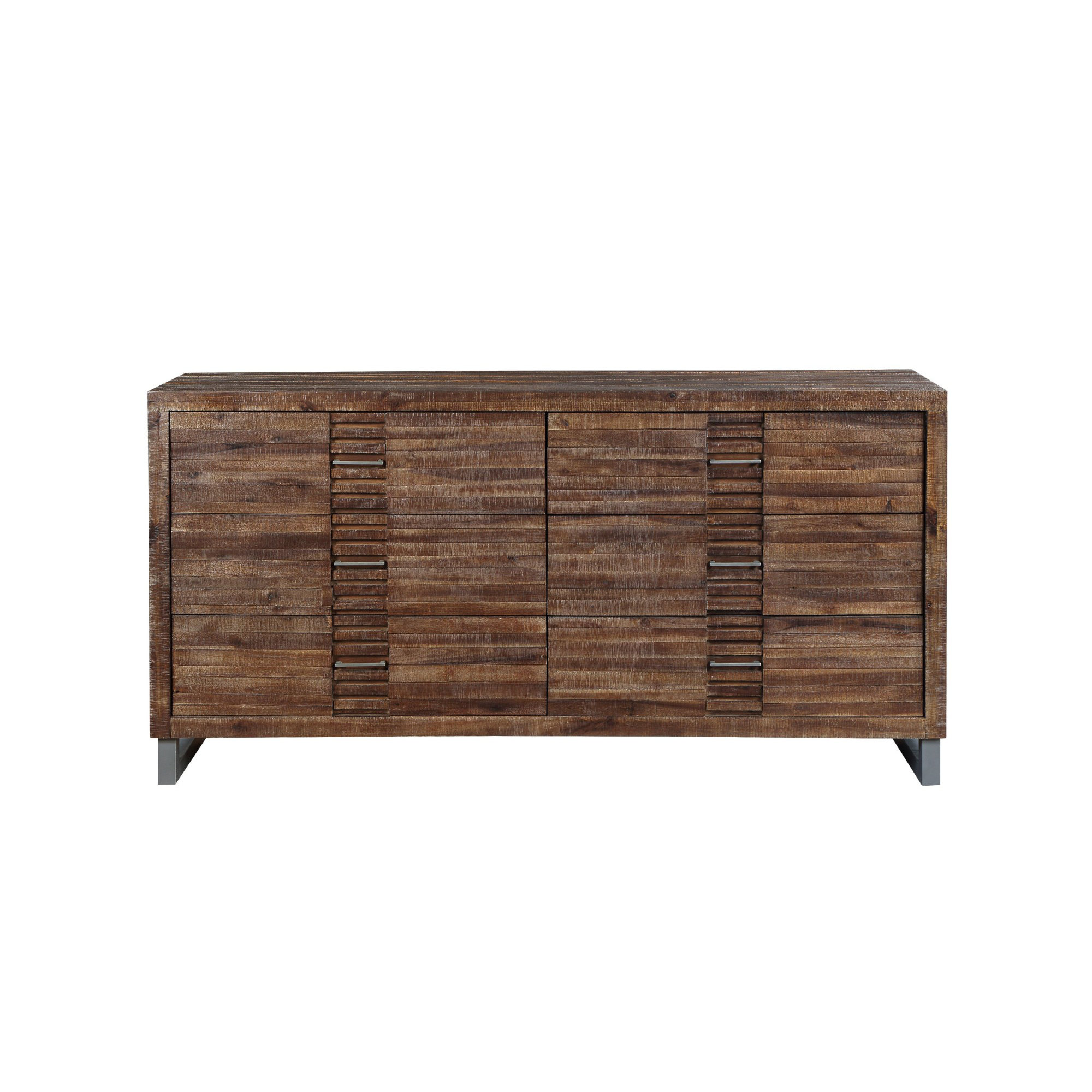 Gracie Oaks Commode à finition chêne récupéré - Wayfair Canada