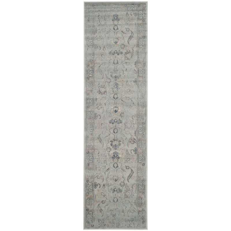 Tapis oriental performance rétro Pedrick, Tapis de couloir 2 pi 2 po x 8 pi