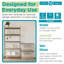 66 Qt Latched Storage Container 6-Pack