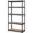 Mariapaula Steel Height -Adjustable Shelving Unit-1118290394