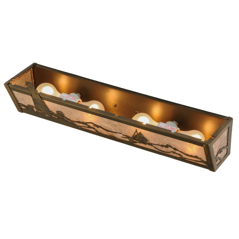 Rustic Lodge 4 - Light Vanity Light