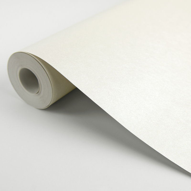 Rouleau de papier peint métallique 33 pi x l 21 po mixed Janelle, Ivoire