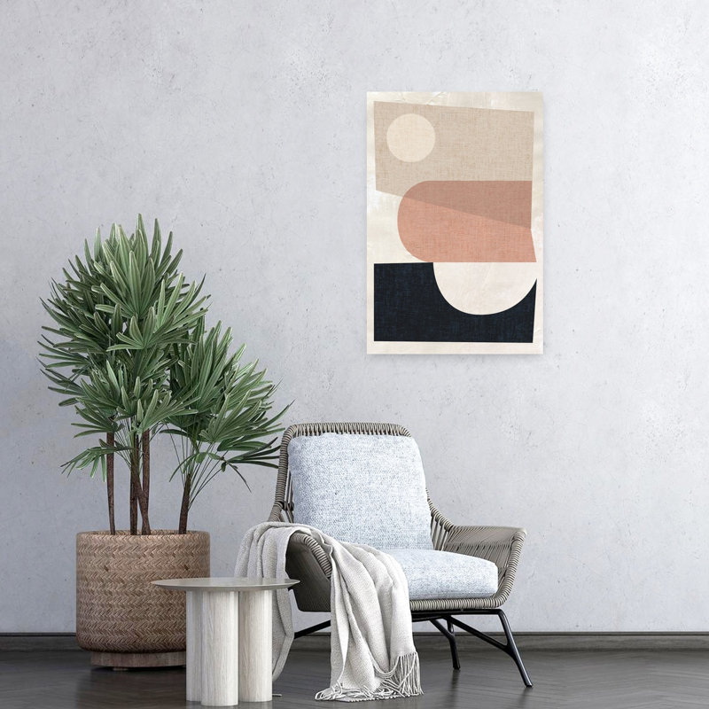 Art contemporain contemporain abstrait, H 24 po x l 16 po