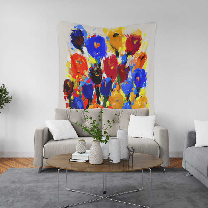 Tapisserie murale, H 60 po x l 51 po