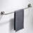 Bathroom Hardware Set 4-Pieces Bathroom Towel Rack 24 Inches Adjustable Bathroom Accessories Set-111472081