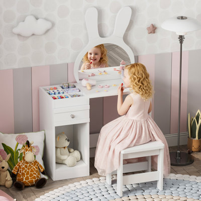 Kids Vanity Set with Mirror