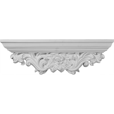Acanthus Marbleizing Accent Shelf
