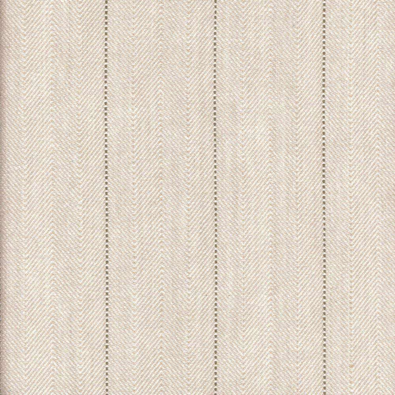 Copley Stripe Performance 100% Cotton Faux leather Fabric, Linen