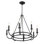 Akir 8 - Light Metal Dimmable Chandelier