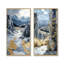Ensemble de 2 pièces d'art mural en or d'Istamboul I - Istanbul-1904893109-1904893133