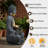 28” Zen-Style Buddha Water Fountain