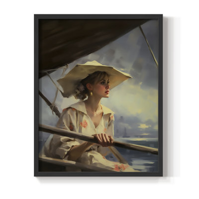 Reproduction encadrée WOMEN Series CDL XXXIV - bois massif