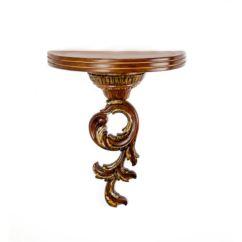 French Style Leaf Vine Wall Shelf