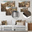 Architectural, paysage de rêve surréaliste fractal fantaisie VI - art mural surréalisme en métal-24834407