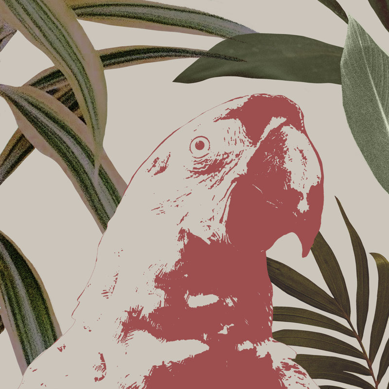 Tropical Bird IV by Annie Warren - Wrapped Canvas Print, 51cm H x 51cm W