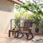 Chaise Adirondack berçante en bois massif Aspers-83033449