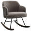 Chaise berçante rembourrée Valera-954945207