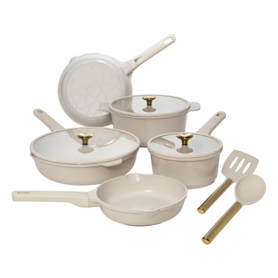 10-Piece Ceramic Nonstick Cookware Set