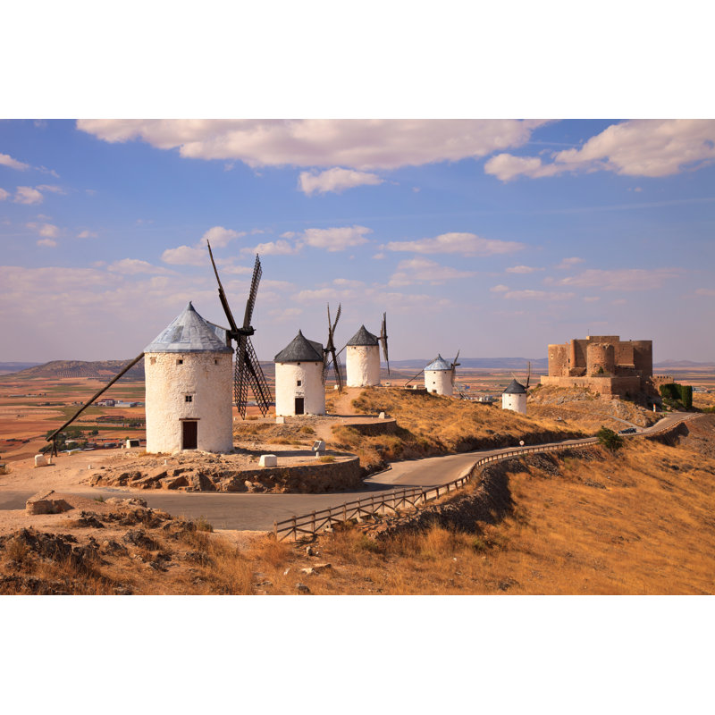 Castle Of Consuegra. Spain - Wrapped Canvas Print, 30cm H x 46cm W x 3.8cm D