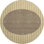 Premium Machine Washable Naglee AMF994 Stripes Rug