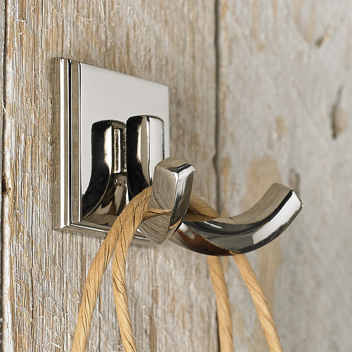Transitional Metal Wall Hook, Nickel