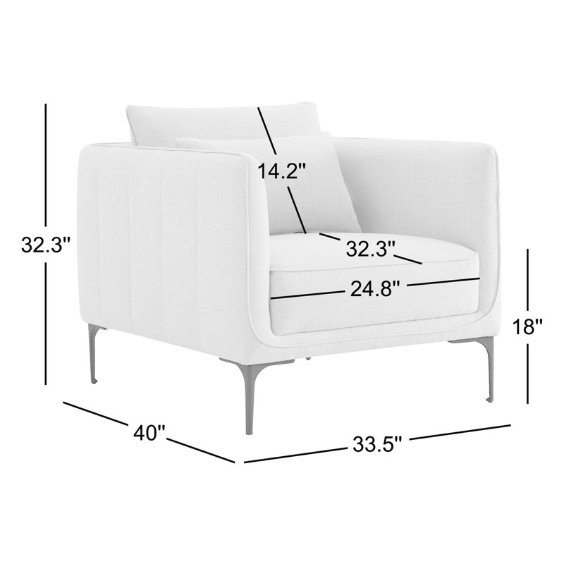 Fauteuil Rae (ensemble de 2), Lin Performance Effie