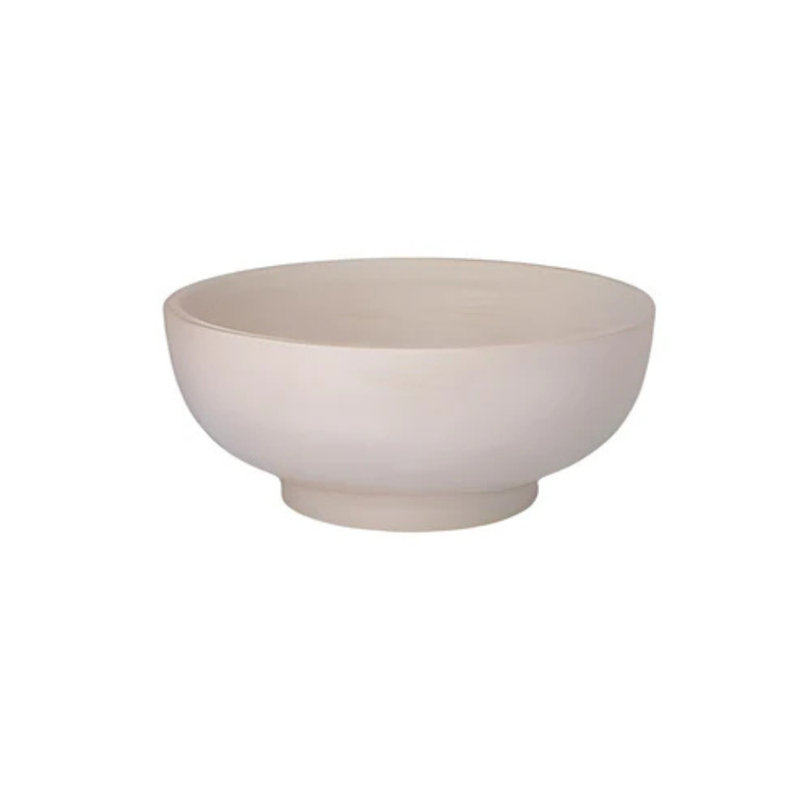 Petit bol en terre cuite mat , Blanc
