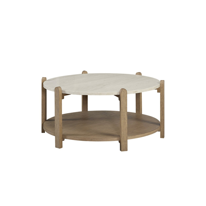 Stone Top Cocktail Table