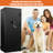 23 Rifle Gun Safe, Long Gun Safes for Rifle and Shotgun with Password Lock and LED Light