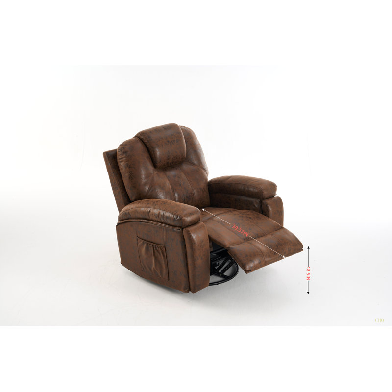 Fauteuil inclinable Power Lift avec massage pour personnes âgées, fauteuils inclinables larges, mécanisme d'inclinaison robuste et sécuritaire