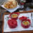 STAUB Ceramic 3-pc Mini Round Cocotte Set with Tray - Cherry-182986804