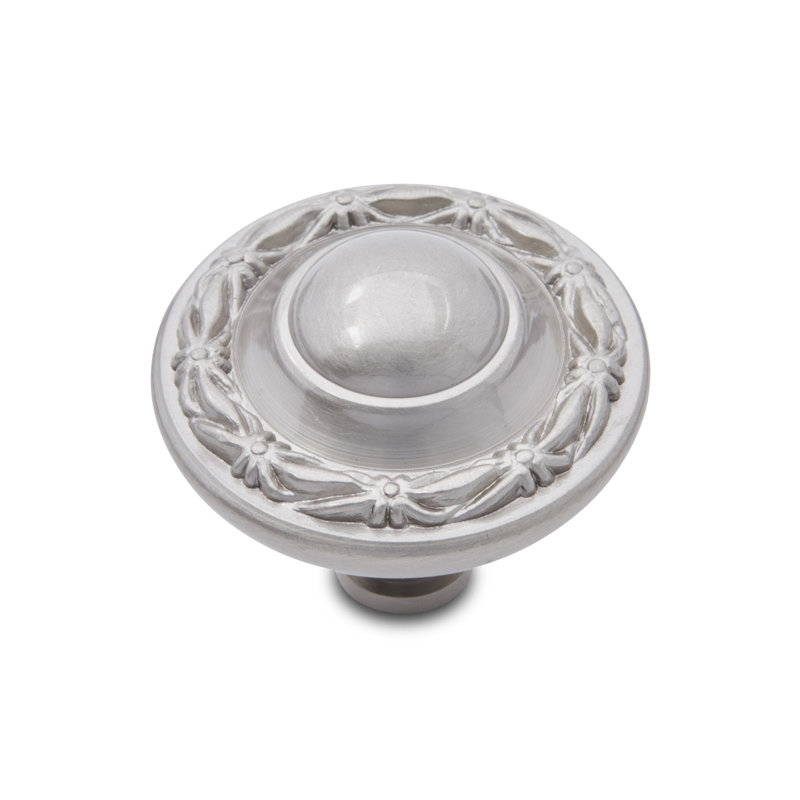 CK Series Mushroom Knob, Big, Satin Nickel (Pewter)