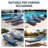 Forbell Outdoor Weather-Resistant 3.5" Chaise Lounge Seat Cushion - Back Cushions And Seat Cushions-91027603-94739524