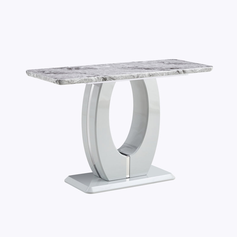 Kwincy 47.24'' Console Table, Light Gray