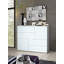 Commode combinée 4 tiroirs l 45,24 po Hasibullah