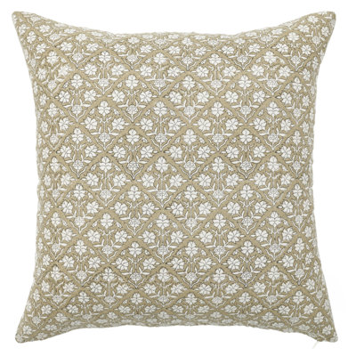 Ivy Cotton Knife Edge Throw Pillow