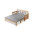 Burlywood, canapé-lit modulaire en lin gris-662298636