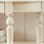 Console blanche en bois massif-724062479
