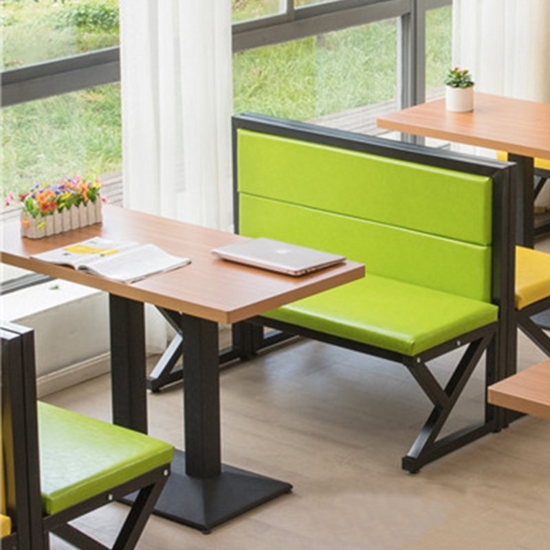 Banc de restaurant Hot Cafe, Vert