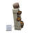 Teamson Home Indoor/Outdoor Solar-Powered 4-Tier Stone-Look Fountain with LED Lights