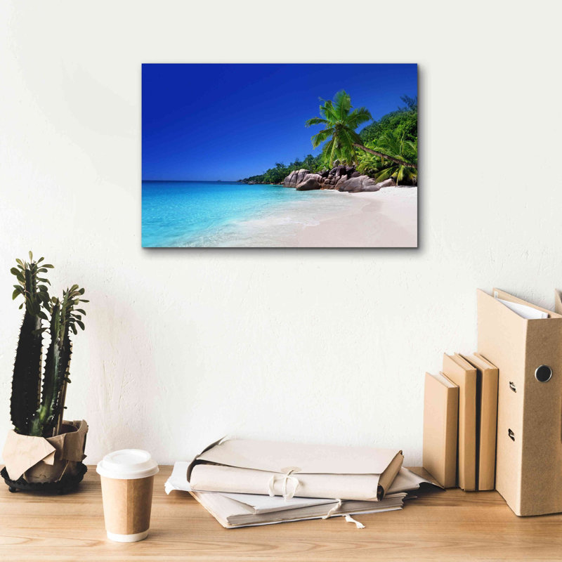 «Caribbean Paradise» par Epic Portfolio, estampe numérique sur toile, H 12 po x l 18 po x P 0,75 po