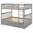 Full Over Full Bunk Bed With Drawers