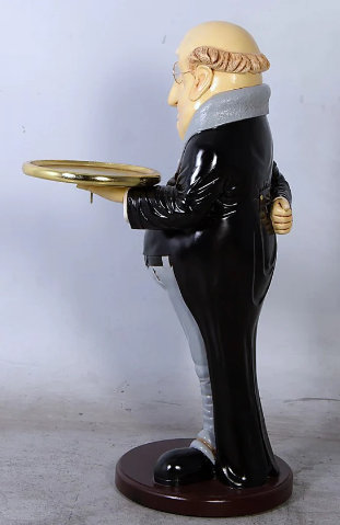 Brookefields Fat Butler Small Statue